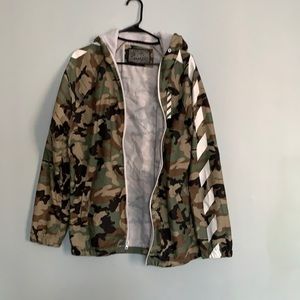 Brooklyn Cloth camo windbreaker jacket